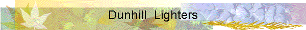 Dunhill  Lighters