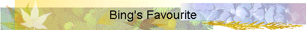 Bing's Favourite
