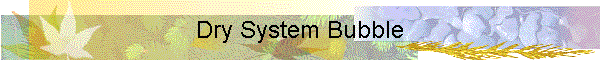 Dry System Bubble