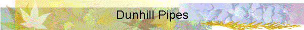 Dunhill Pipes
