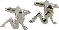 CL106 Cufflinks Naked Lady 