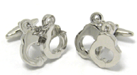 CL23 Cuff Links Hand Cuffs 