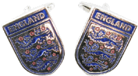 CL54 Cuff Links Three Lions 