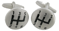 CL85 Cuff Links Gear Knob 