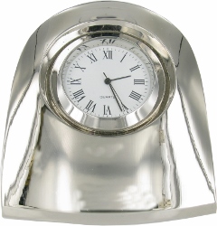 ENG02N- Rectangular Nickel Table Clock