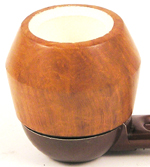 Falcon Hunter Meerschaum Lined Bulldog Bowl FAL08