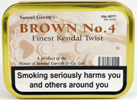 Sam Gawiths Brown No.4 Twist 50g